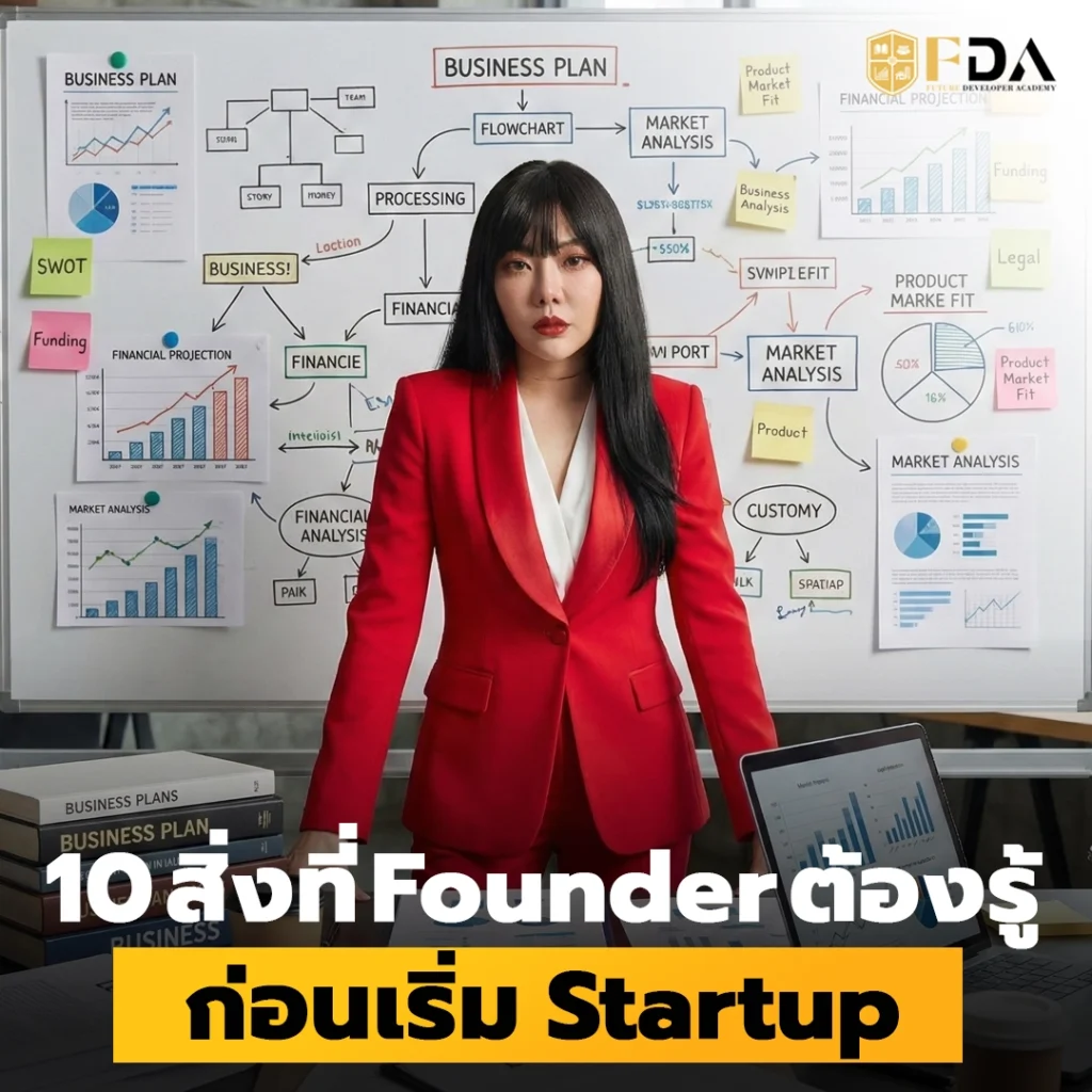 10 สิ่งที่ Founder ต้องรู้ก่อนเริ่ม Startup