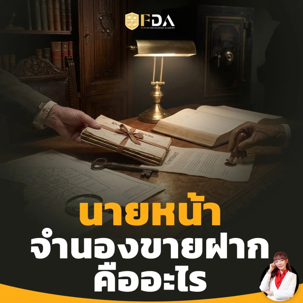 นายหน้าจำนองขายฝาก คืออะไร