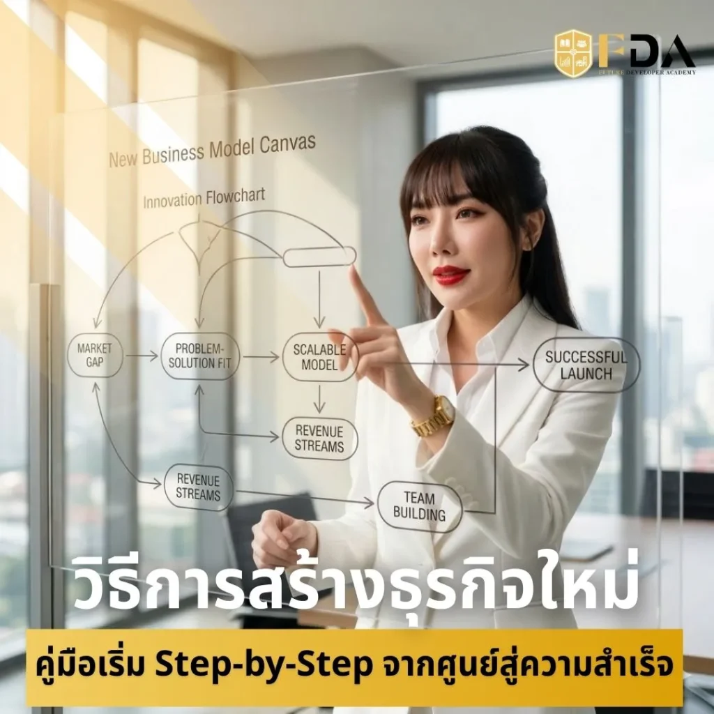 วิธีการสร้างธุรกิจใหม่