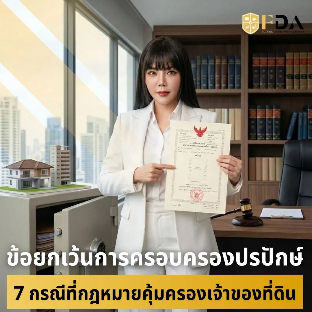 ข้อยกเว้นการครอบครองปรปักษ์-7-กรณีที่กฎหมายคุ้มครองเจ้าของที่ดิน