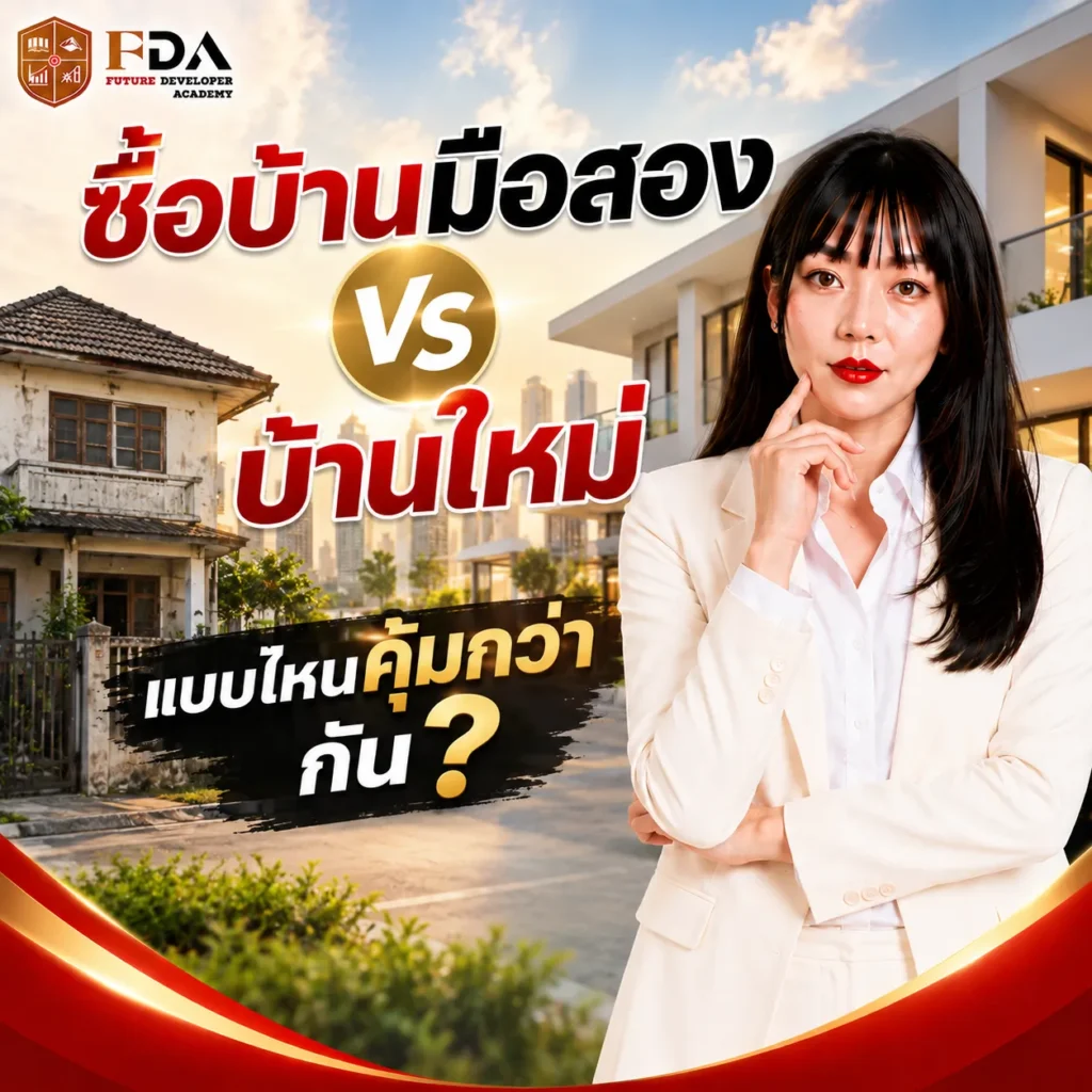 ซื้อบ้านมือสอง vs บ้านใหม่ แบบไหนคุ้มกว่ากัน_6